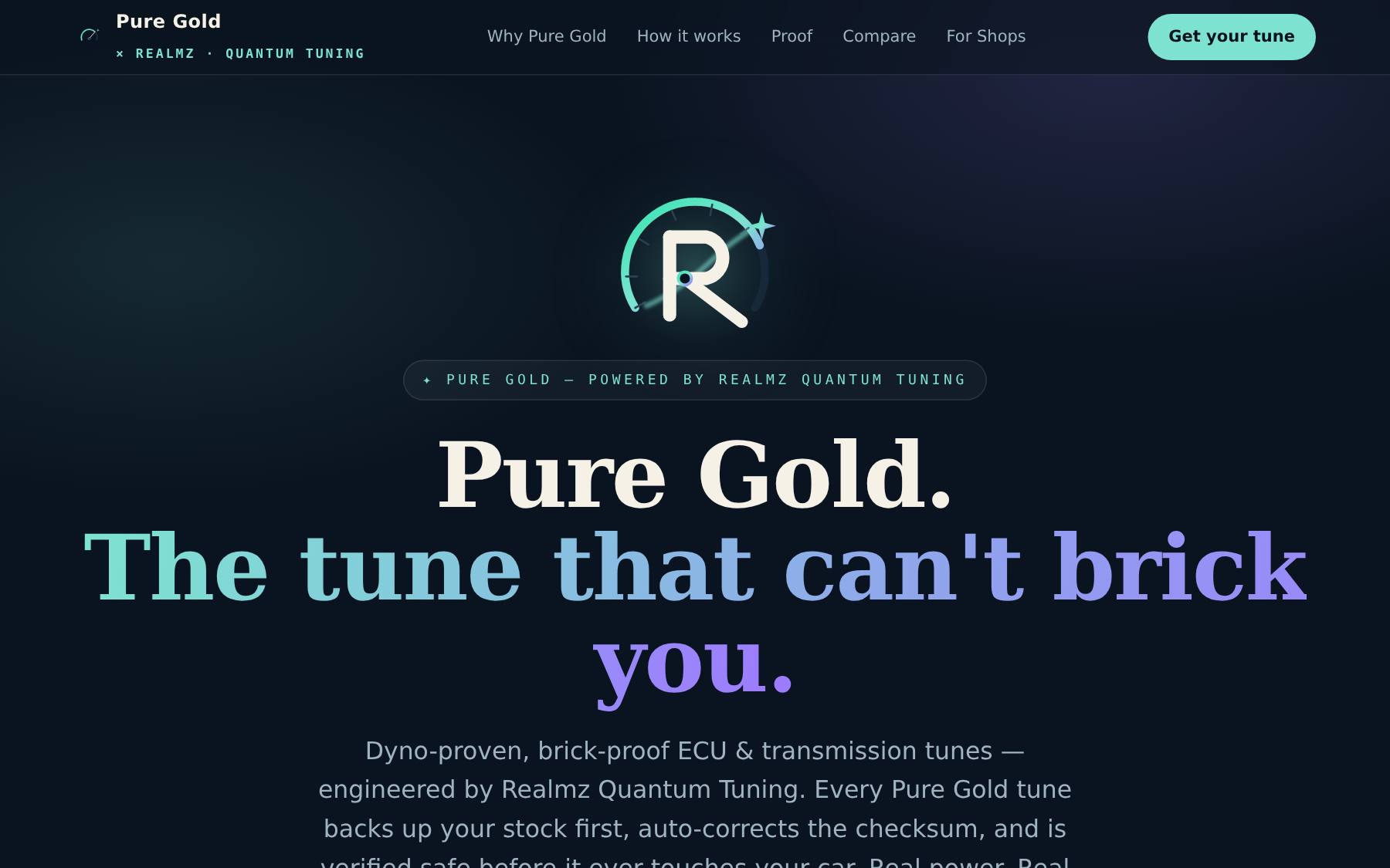 Pure Gold Master Tuner